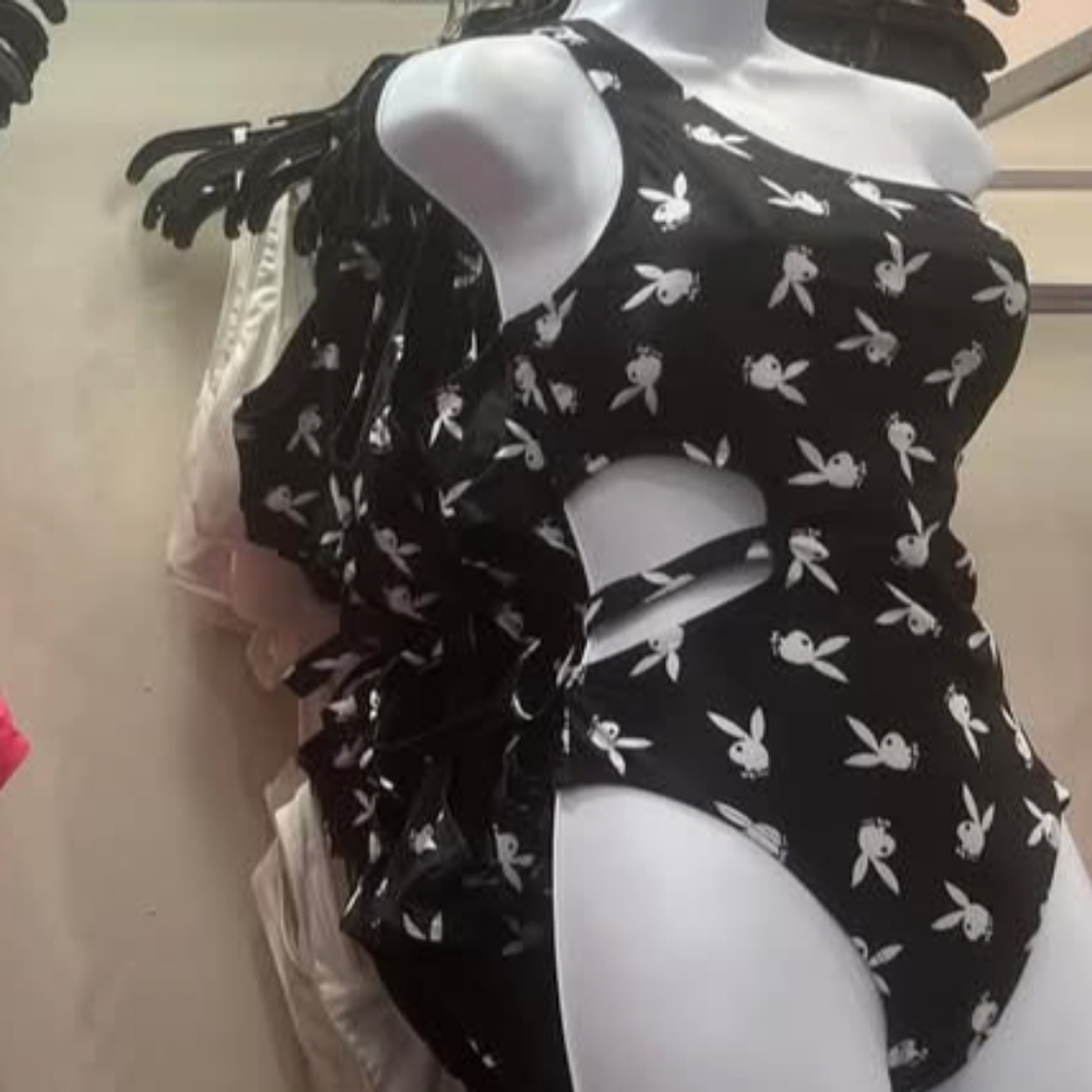 NWT Playboy black swimsuit